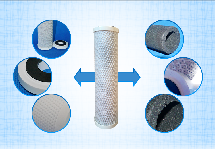 OEM ODM 80psi Ro Membrane GAC Granular Carbon Filter