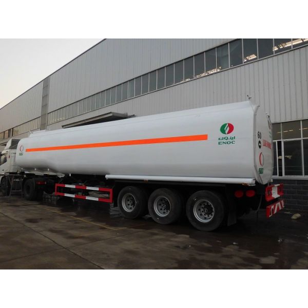 45000 3 цапфы топлива доставки литров трейлера тележки, 45 топливного бака тонн трейлера Семи