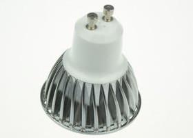 5 Watt COB Warm White LED Lamp , PC Cover GU10 High Lumen LED Lamps 60g