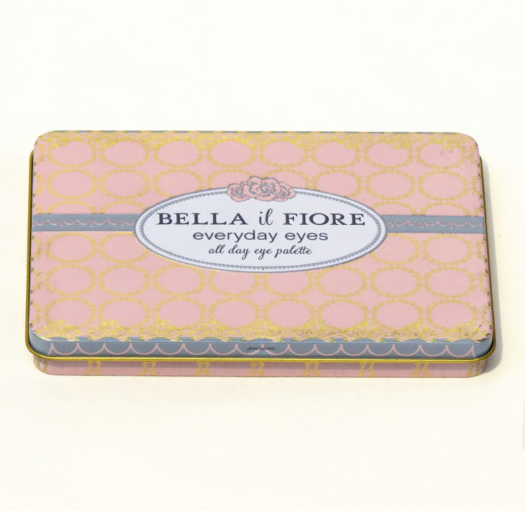 Lovely Rectangular Tin Box containers Makeup Eye Shadow Palette