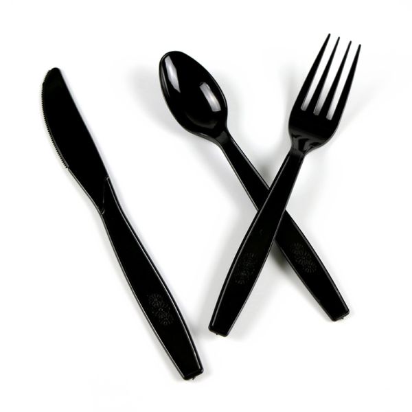 PLA Cornstarch Spoon Disposable Cutlery Set for Easy Disposal and Any Package Items