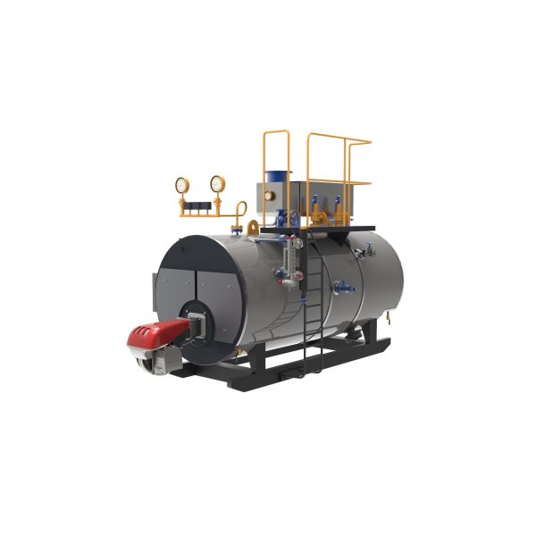 Three Pass Biomass Fired Steam Boiler Energy Recycling  Wet Back Structure