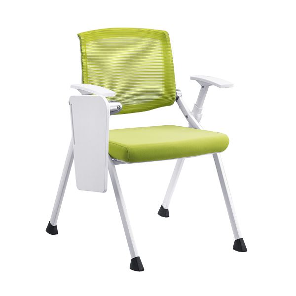Mesh Student Computer Room Chair Foldable With Writing Table