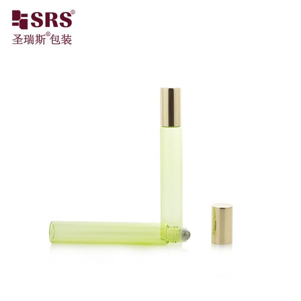 BLP-10ML Empty Transparent Glass Tube Eye Oil Roller Ball Bottle No Leakage Pocket Size