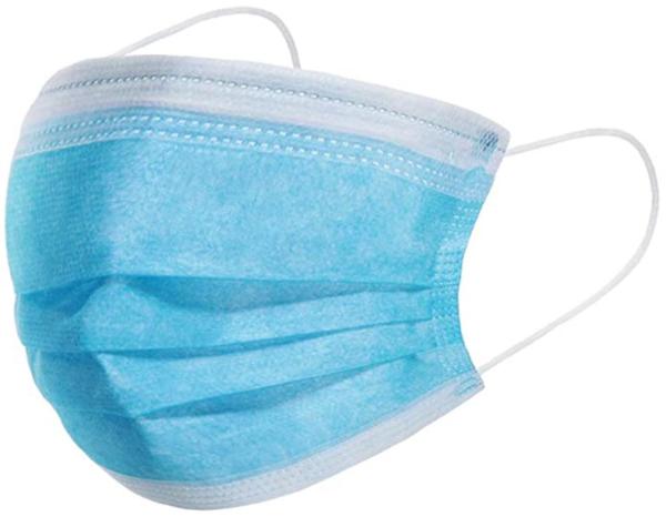 3 Layers Filters Disposable Non Woven Mask  Breathable Personal Health Care