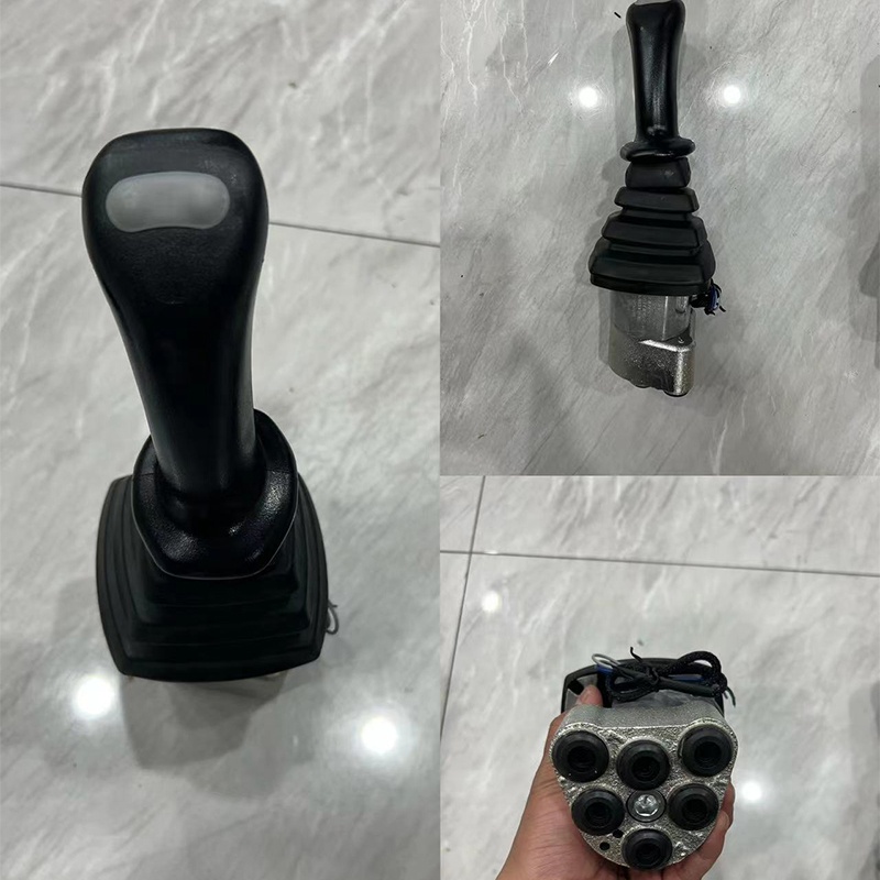 25990500 for Rexroth Joystick Control Pilot Valve Assemble 25990500 Control Lever with 2 Buttons