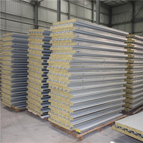 20 years fireproof rock wool aluminum sandwich panel use as container house