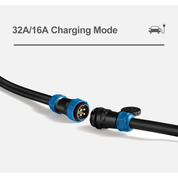 3.5KW 16A/32A AC Car EV Charger SAE J1772 50Hz/60Hz For EV US