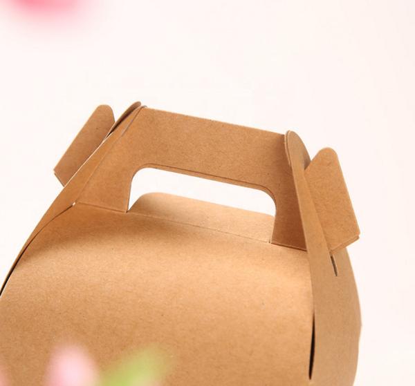 Handmade Paper Sweet Box Eco Friendly Materials With Custom Logo Printing