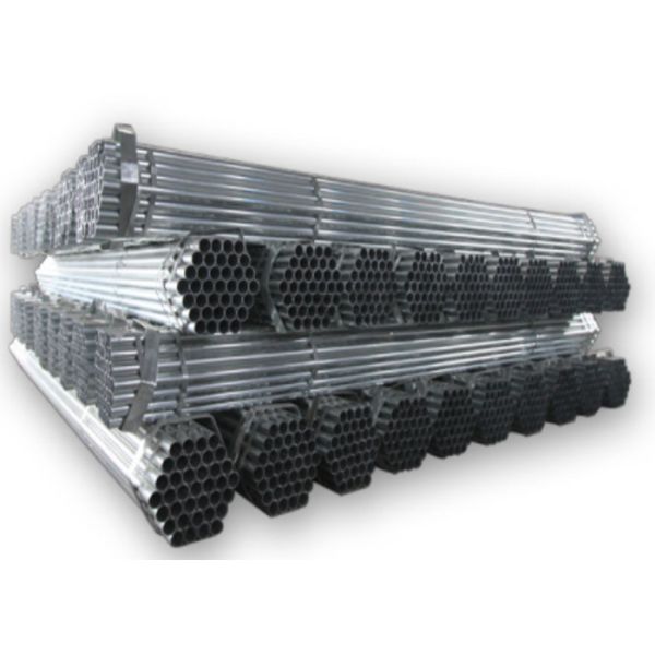 ERW Hot Dip Galvanized Tube ASTM A671 Gr.CC65 ISO9001 Certificate Plain Plain End