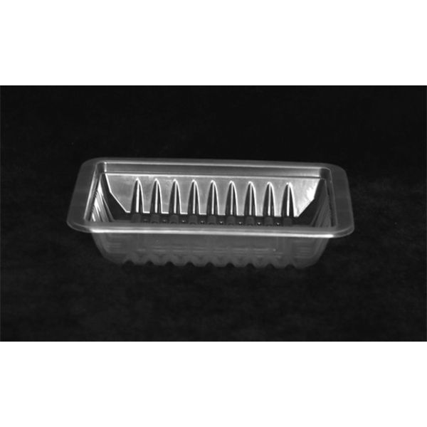 Rectangular PP Disposable Plastic Tray Blister Plastic Tray For Food Packaging