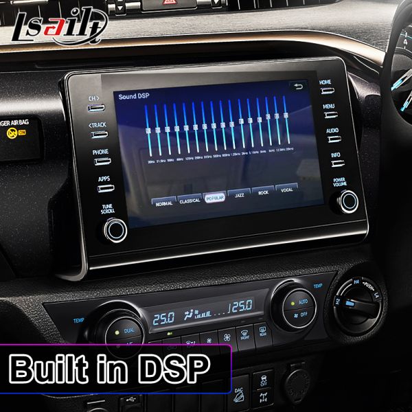 Lsailt Android Navigation Multimedia Video Interface for 2019-Present Toyota Hilux