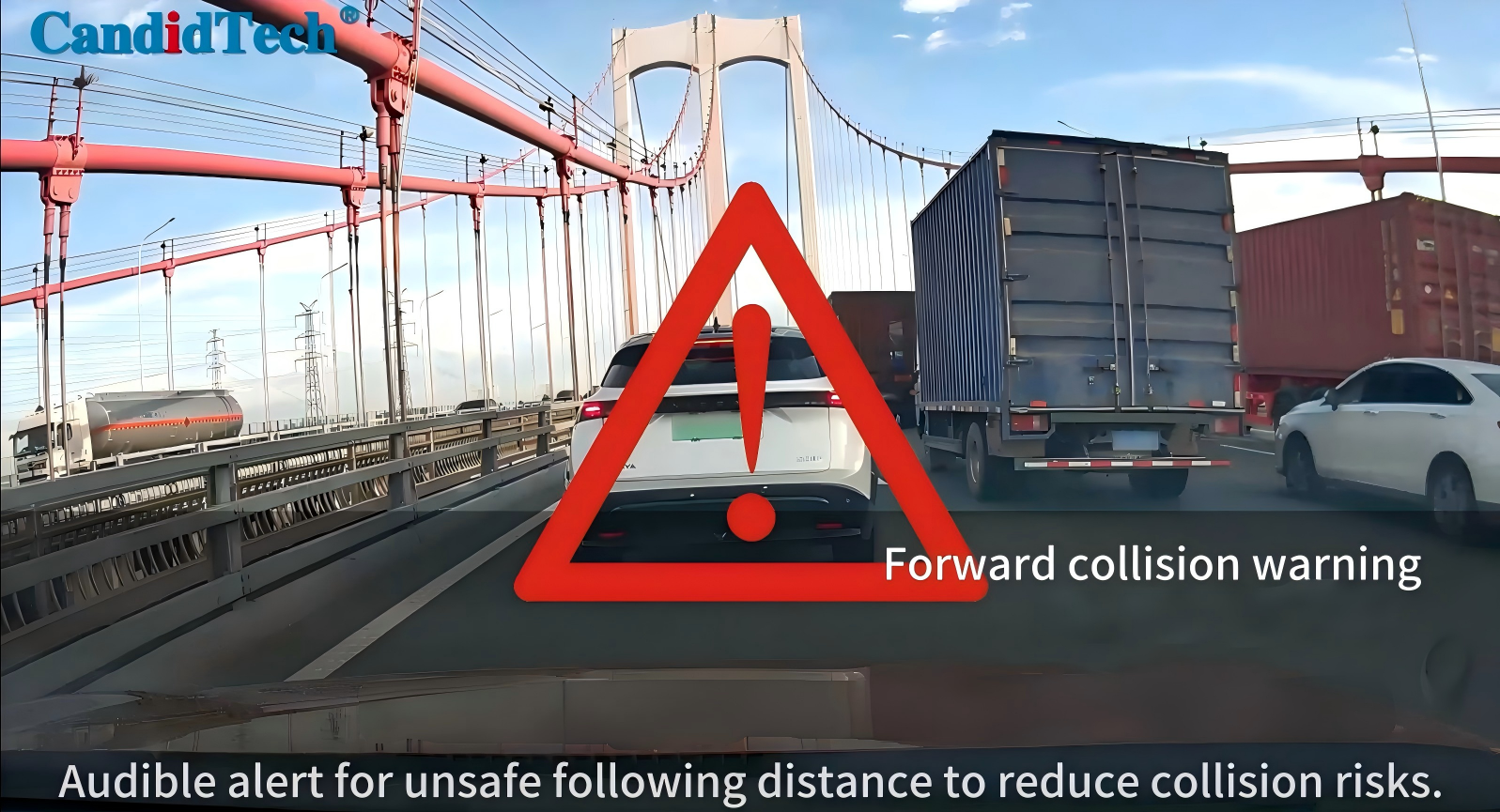 4K Ultra HD Dash Cam with AI Privacy Protection and ADAS Driving Assistance for Vehicles