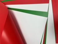 Impression sérigraphique sur feuille PVC multicolore pour la production de stratification de cartes bancaires