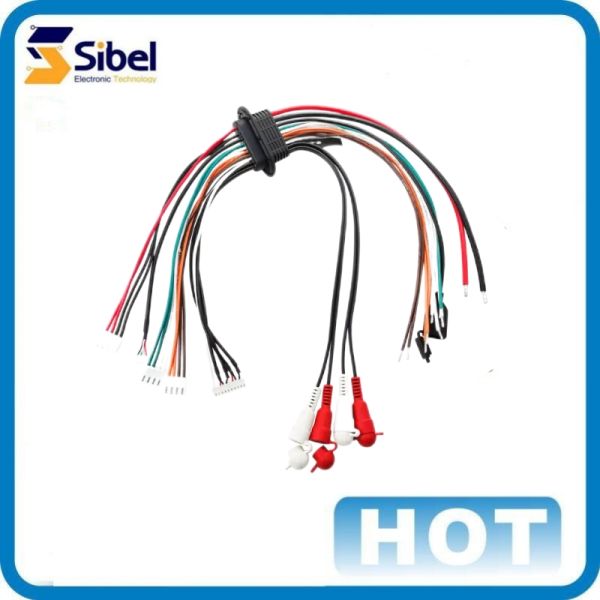 Customized Auto Electrical Wire Pigtail Wire Harness Loom Automotive Cable Assembly