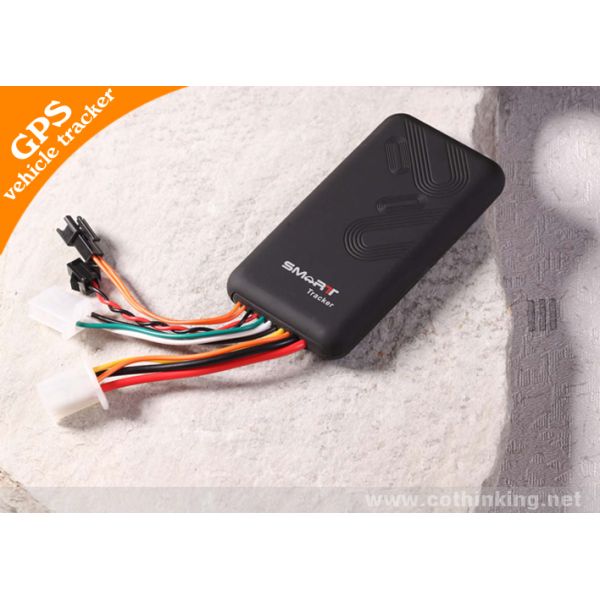 GT06 144dBm TCP/IP Build In GSM Module LED Indicators GPS Car Trackers With Backup Battery
