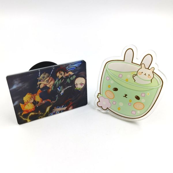 Multipurpose Anime Phone Holder , Popsocket Phone Holder Unique Decorative