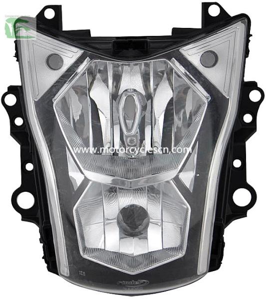 KAWASAKI ER-6N Head Light Motorcycle  Parts Head Light Blue light White light