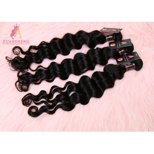 100% Virgin Indian Hair Loose Wave , Unprocessed Human Hair Bundles