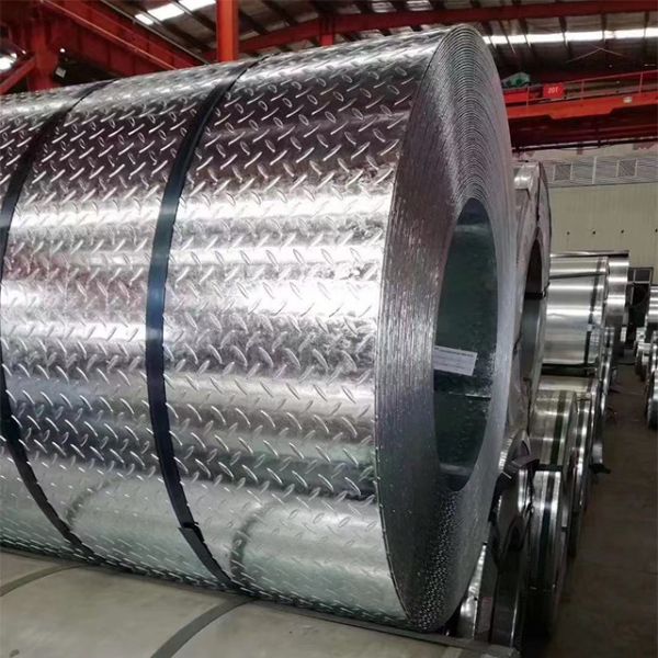 CS Type C 1.2MM THK Galvanized Coil ASTM A653 / A653M Patterned Surface