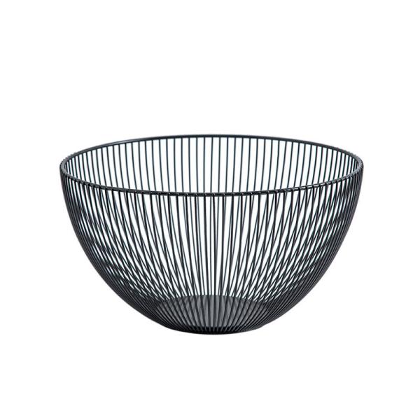 Wear Resistant 10cm Height 500G Steel Fruit Basket Anti Slip Base