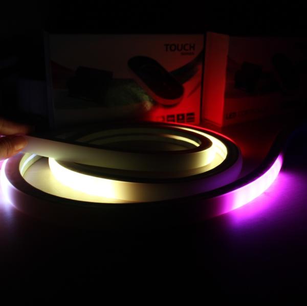 50m spool 18x18mm square flexible custom led neon tube lights rgb color changing neon