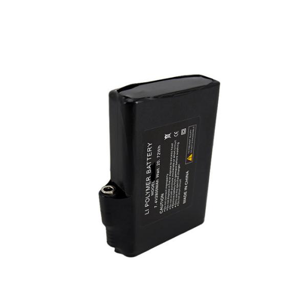 MSDS 7.4V 2600MAH 18650 Lithium Polymer Battery For Heating Ski Gloves