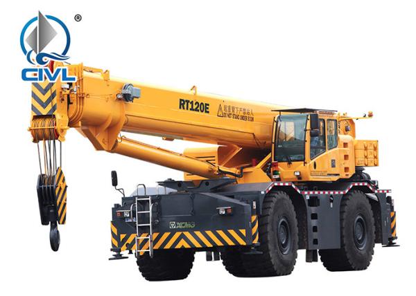 Shangchai Engine Euro 2 New Telescopic Boom Crane QY25K-II , 25 Ton Mobile Truck Crane
