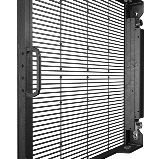 7mm Glass Transparent LED Screens Rental Billboard Excellent Heat Sinking