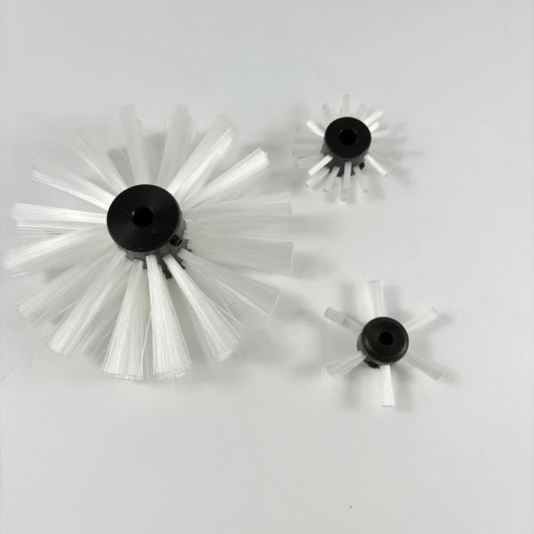 32 mm - 300 mm Dia Pipe Pre Coating Brush trabaja con sellador de pintura y lubricantes