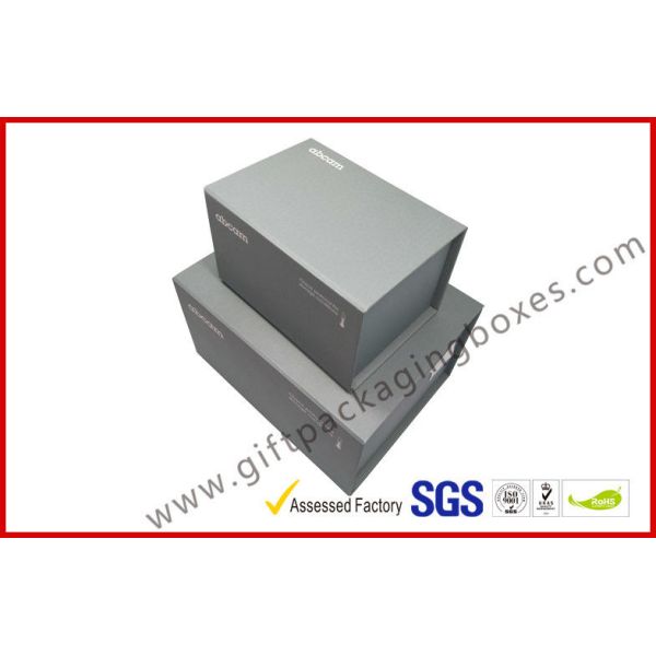Handmade magnet gift packing box different size CMYK printing with black foam inside