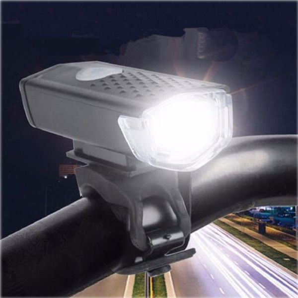 Front Light Back Light USB LED Rechargeable Bike Bicycle Light Set for Mountain Cycle