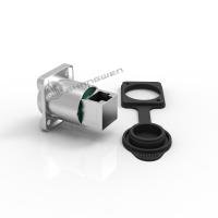 Conector eléctrico resistente al agua Rj45 Conector femenino de chasis industrial exterior