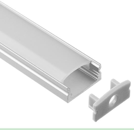 Авиация профиля света СИД Майлвуд алюминиевая 6063 17.3x7mm