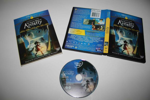 The Secret World of Arriet dvd Movie disney movie children carton dvd with slip cover case