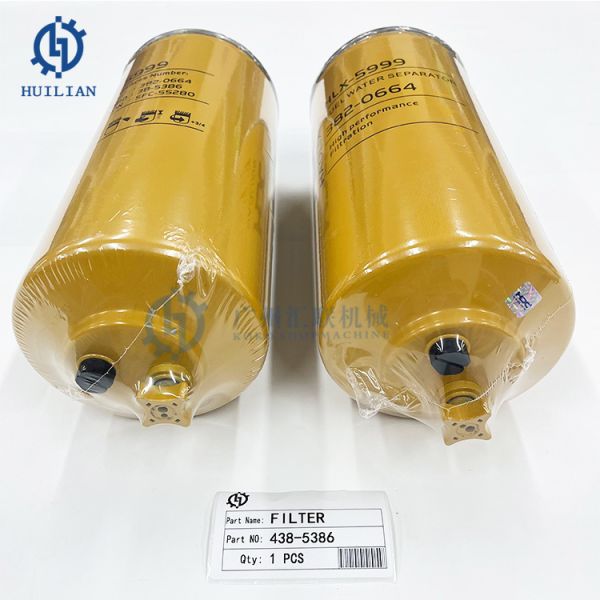 CATE 438-5386 Engine Oil-Water Separator Assembly Replace for Construction Machinery Excavator Spare Parts Filter
