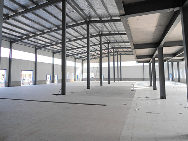 High Strength Structural Steel Frame Buildings , Modern Industrial Warehouse Building