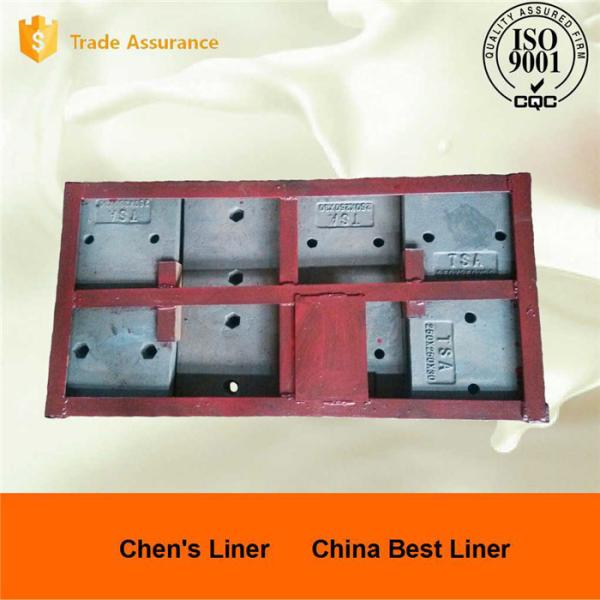 High Cr White Iron Castings Dia22mm Hole by Dye Penetrant for Grinding Mills
