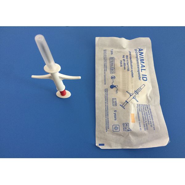 Микросхема ID стеклянной бирки животная для любимца отслеживая, приемоответчиков микросхемы IP67 любимца следа вводимых