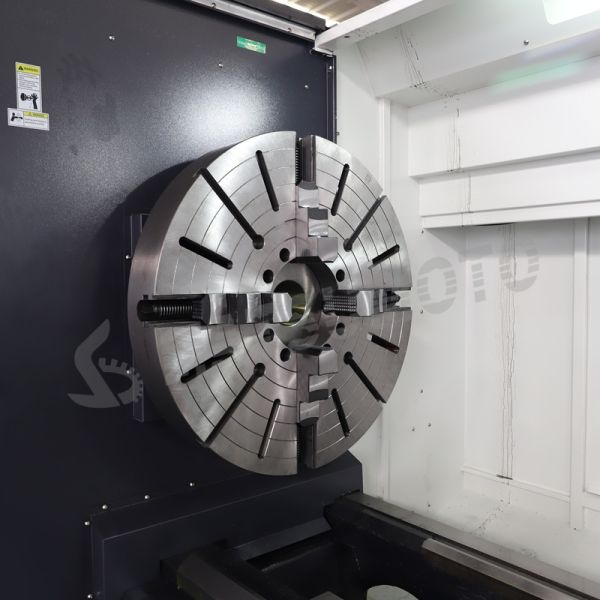 Robust Structure Ck61100 Horizontal CNC Turning Machine Heavy Duty Flat Bed Lathe