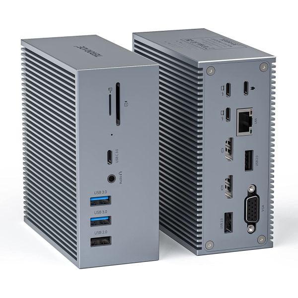 Thunderbolt Dock Тримерный монитор 4K дисплей с 120W адаптером питания