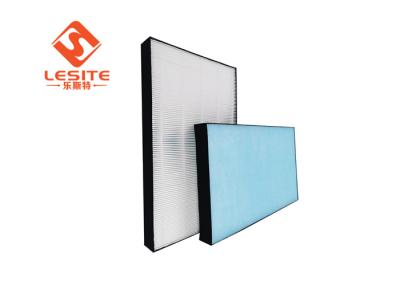 Exchangeable PP Air Purifier Filters , Hepa Air Filter With Pocket Filter