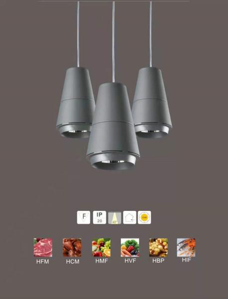 35W 42W fresh food supermarket LED pendant lamp Including adapter track Pendant Light Led Fresh Light