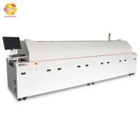 8 Zones Machine de soudage à reflux sans plomb HXT-H8845PC SMT Fabrication de PCB