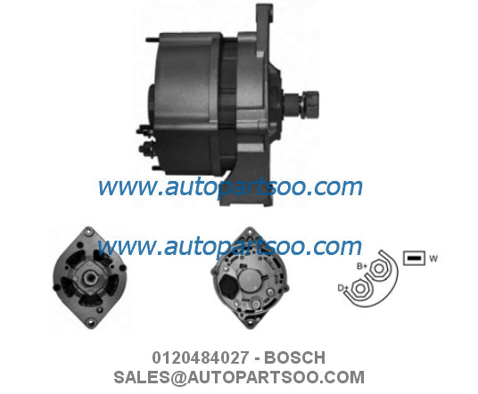 0123310011 0986040220 - BOSCH Alternator 12V 80A Alternadores