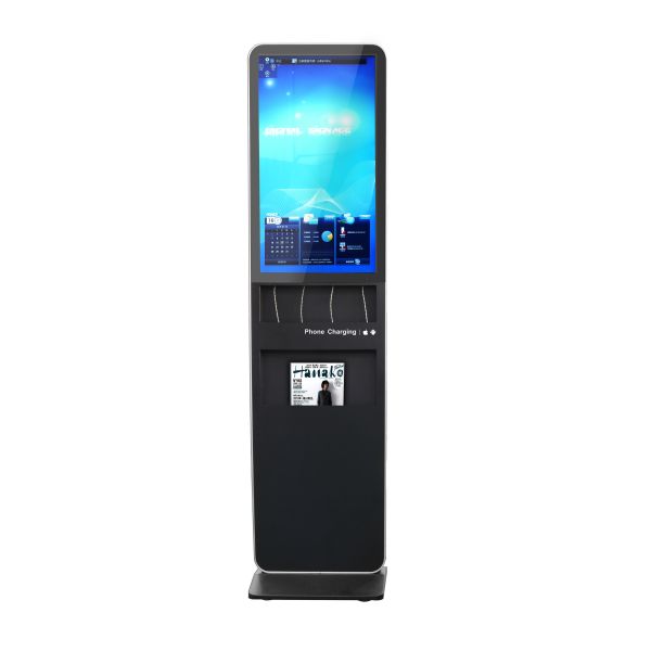 Coffee Shop Advertising Phone Power Charger Station 3 Years Warranty
