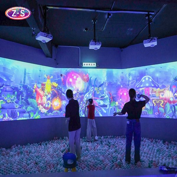 Magic Wall Interactive Games Laser Source DLP Interactive Wall Projector Games
