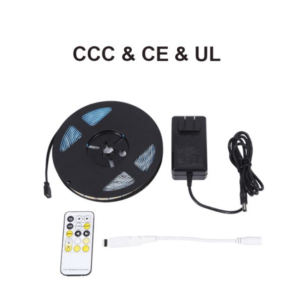 RoHS Bedroom Bright DC12V 5m 120LEDs/M RGBWW LED Strip