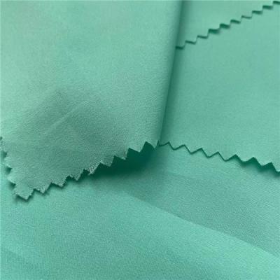 50D 50D Woven 60GSM Athletic Spandex Fabric 100 Polyester Fabric Green 150cm 59in
