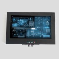 Monitor industrial impermeável militar do painel da exposição IP67 21.5INCH LCD de SS304 LCD